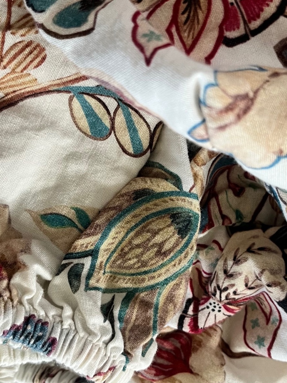 Two Garnet Hill Double/Full Fitted Sheets